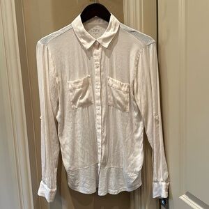 Ann Taylor Loft blouse with adjustable sleeves